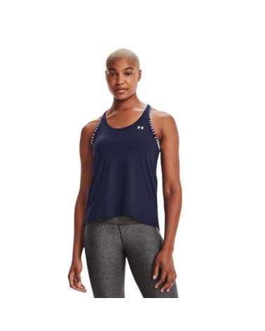 UNDER ARMOUR DÉBARDEUR KNOCKOUT TANK 1351596-410 BLEU MARINE 410