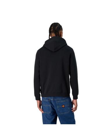 CAMISOLA COM CAPUZ CONVERSE CORE CHUCK PATCH HOODIE PRETA 10026981-A01 A01