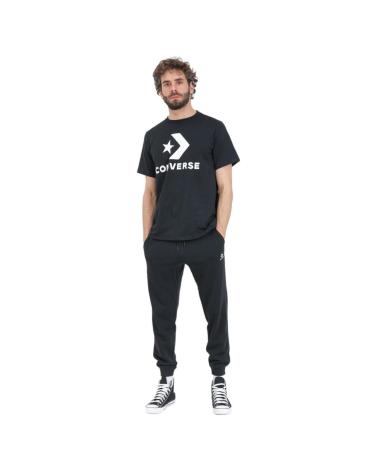CONVERSE STAR CHEVRON STANDARD FIT HERRENHOSE 10023873-A01 SCHWARZ NEGRO
