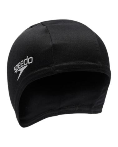 GORRO DE NATACIÓN SPEEDO POLYESTER JUNIOR NEGRO NEGRO