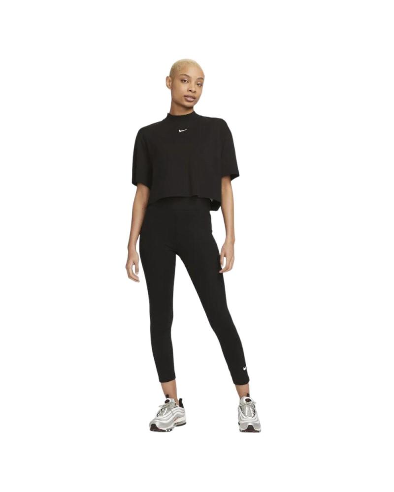 NIKE LEGGINGS SPORTSWEAR CLASSICS HR 7/8 DONNA DV7789- NERO NEGRO