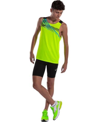 -JOMA-CAMISETA-ELITE-X-FLUOR-NEGRO-SIN-MANGAS-T-SHIRT-RUN-AMARILLO