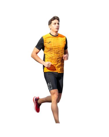 -JOMA-CAMISETA-ELITE-VIII-NARANJA-RUNNING-T-SHIRT-101929-108-NEGRO