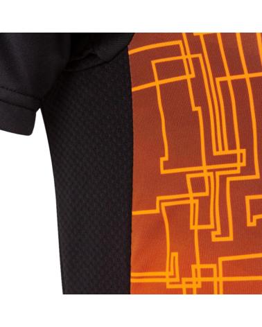 -JOMA-CAMISETA-ELITE-VIII-NARANJA-RUNNING-T-SHIRT-101929-108-NEGRO