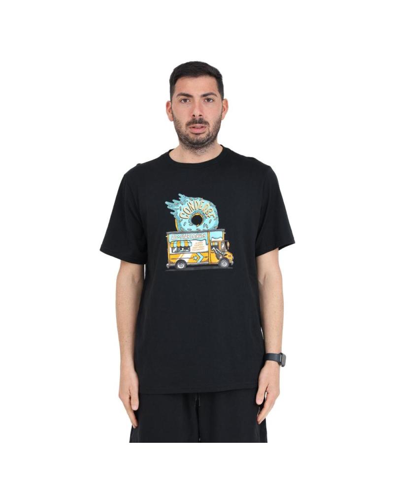T-SHIRT CONVERSE FESTIVAL FOOD TRUCK 10026420-A01 PRETO NEGRO