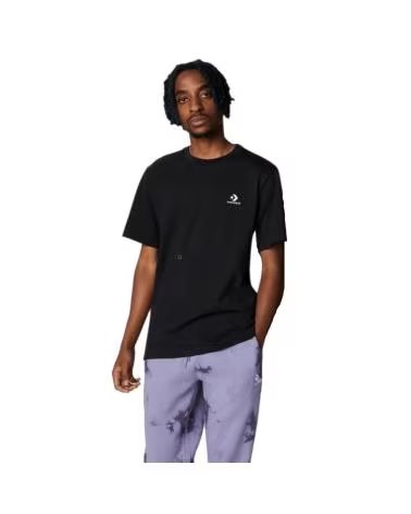 T-SHIRT CONVERSE CLASSIC STAR CHEVRON NOIR 10023876-A02 A02