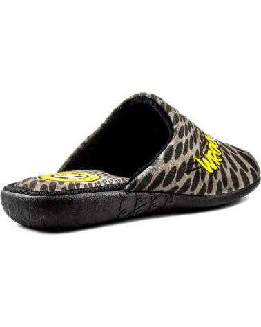 Hausschuhe für Damen und Mädchen und Junge VUL-LADI VULLADI ROC ZAPATILLA FUTBOL NINOS NEGRO