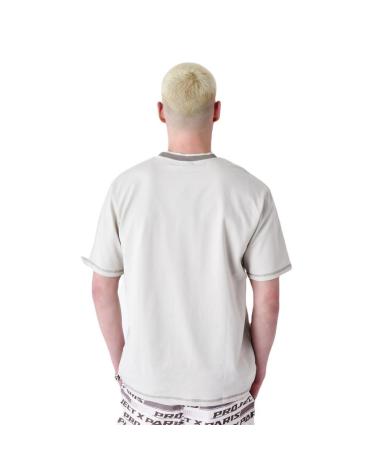 -PROJECT-X-PARIS-CAMISETA-CLASICA-BORDADA-T-SHIRT-2410083-GG-GRIS
