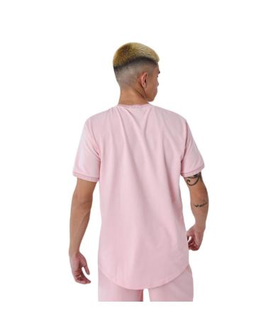 PROJECT X PARIS BESTICKTES LOGO T-SHIRT 2310019-PKPK2 ROSA ROSA