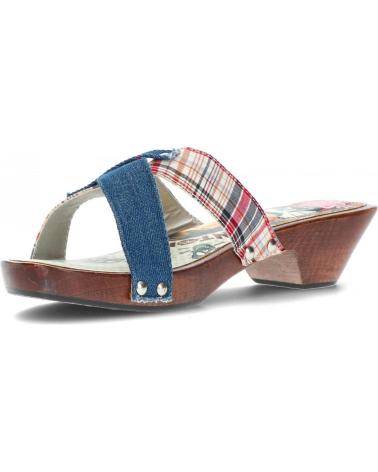 Sandalias de Mujer y Niña DISNEY PATITO FEO DIVINAS JEANS AZUL