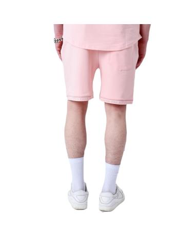 PROJECT X PARIS PINK EMBROIDERED LOGO BERMUDA SHORTS 2340019-PKPK2 ROSA