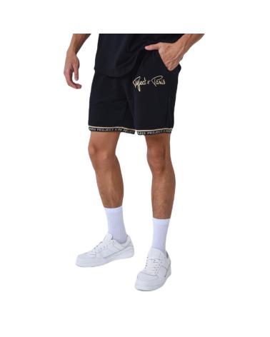 -PROJECT-X-PARIS-PANTALON-CORTO-BORDADO-NEGRO-BKBG