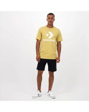 T-SHIRT CONVERSE STAR CHEVRON LIKE BUTTER 10025458 JAUNE AMARILLO