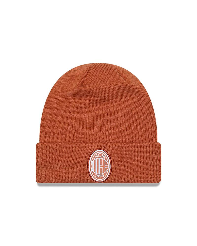 CAPPELLO BEANIE NEW ERA ARANCIONE CON LOGO NARANJA