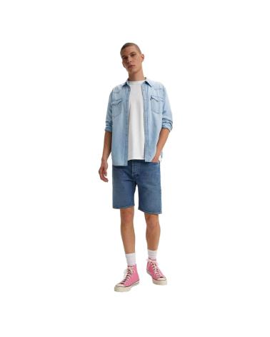 LEVI'S 501® ORIGINAL SHORTS JEANS CURTO MED INDIGO 235 AZUL 235