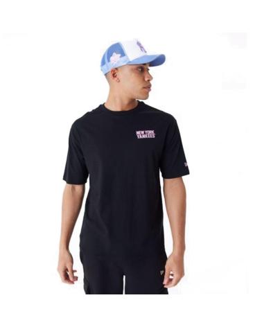 T-SHIRT NEW ERA MLB WORDMARK OS TEE 60435524 NERA NEGRO