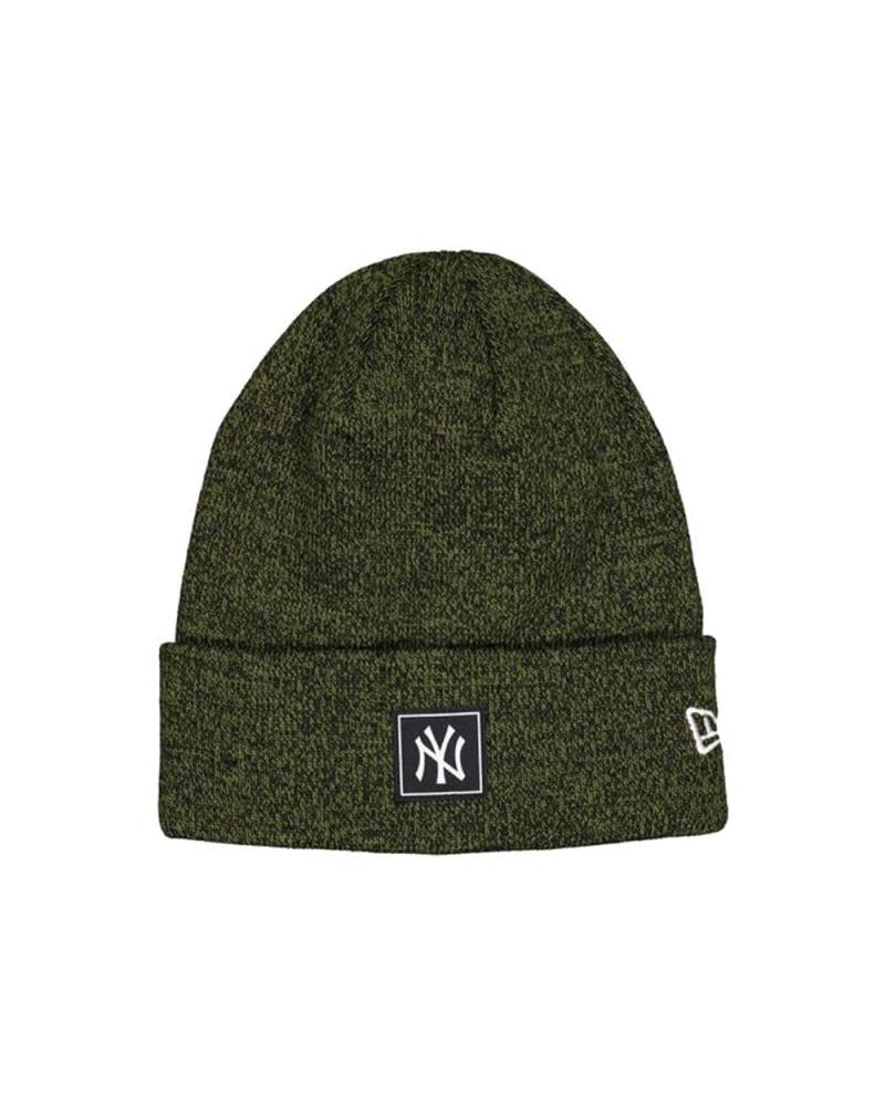BONNET EN MAILLE CLASSIQUE NEW ERA VERT OLIVE VERDE
