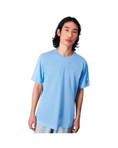 CHAMPION LEGACY CREWNECK T-SHIRT 219874-BS083 SKY BLUE AZUL