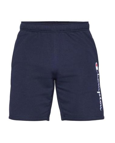 CHAMPION LEGACY PRO JERSEY BERMUDA SHORTS NAVY BLUE - 219930-BA501 AZUL MARINO