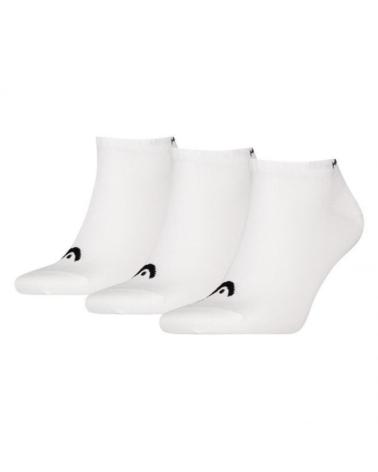 HEAD WHITE ANKLE SOCKS - 3-PACK 2