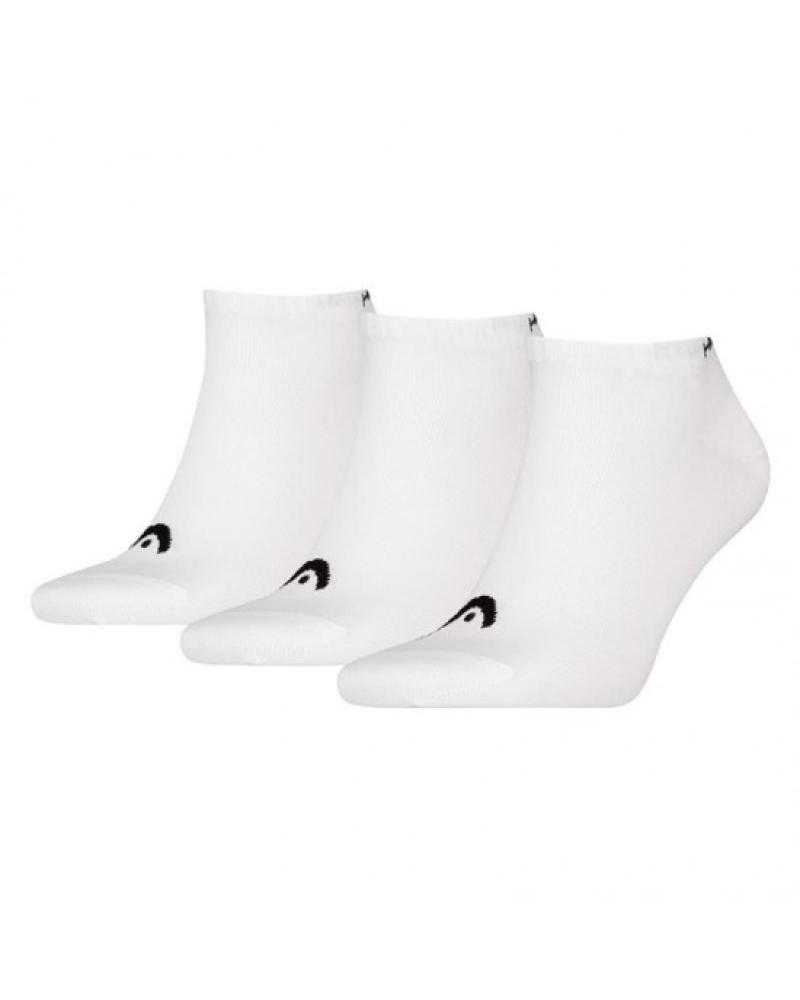 HEAD CALCETINES CORTOS BLANCOS - PACK DE 3 2