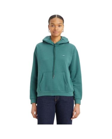 SWEAT À CAPUCHE LEVI'S EVERYDAY VERT POUR FEMME VERDE