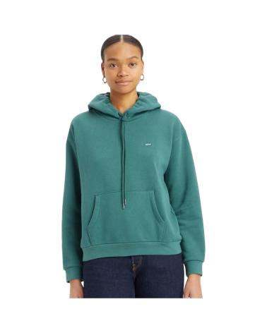 SWEAT À CAPUCHE LEVI'S EVERYDAY VERT POUR FEMME VERDE