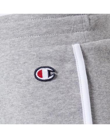 CHAMPION LEGACY SHORTS GREY WITH WHITE TRIM 117159-EM006 GRIS