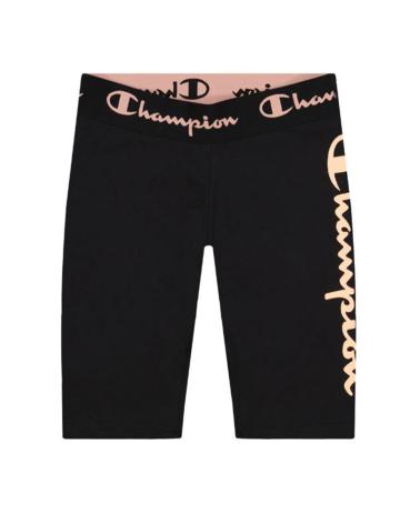 MALLAS CORTAS FITNESS CHAMPION 115013-KK003 NEGRAS NEGRO