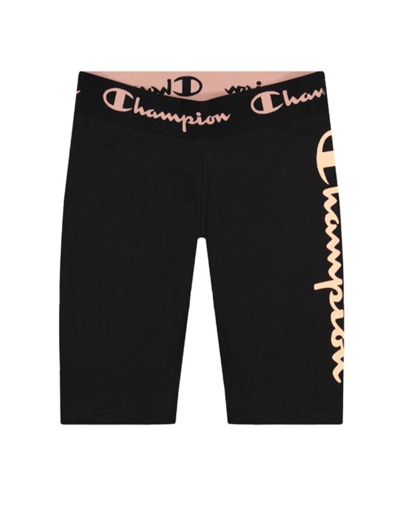 MALLAS CORTAS FITNESS CHAMPION 115013-KK003 NEGRAS NEGRO