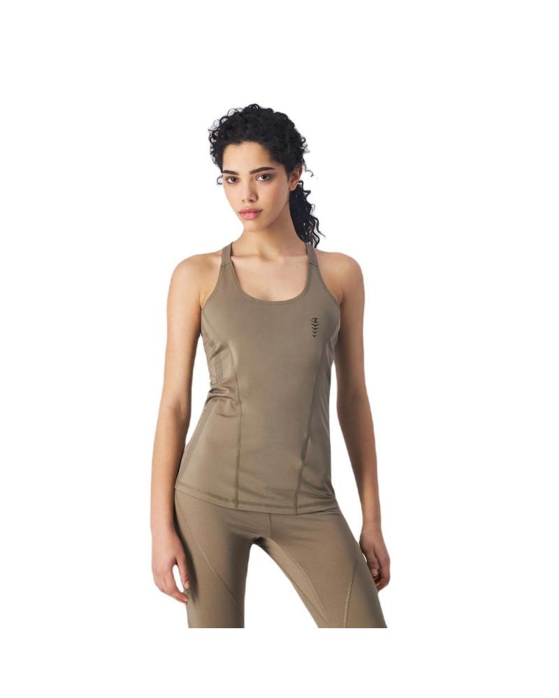 -CHAMPION-CAMISETA-TANK-TOP-PERFOMANCE-MARRON-T-SHIRT-117183-MS051-MARRóN