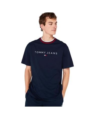 -TOMMY-HILFIGER-CAMISETA-T-SHIRT-AZUL