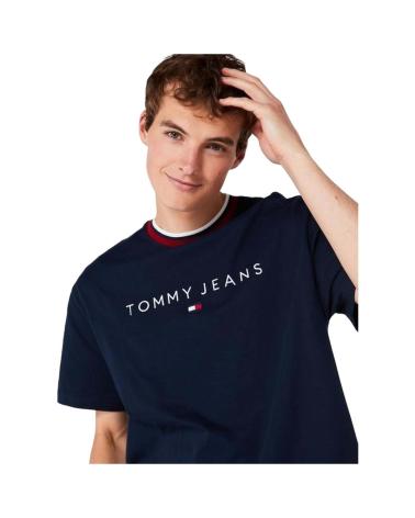 -TOMMY-HILFIGER-CAMISETA-T-SHIRT-AZUL