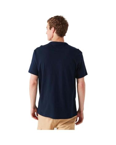 T-SHIRT TOMMY HILFIGER LOGO ÉCUSSON BLEU AZUL