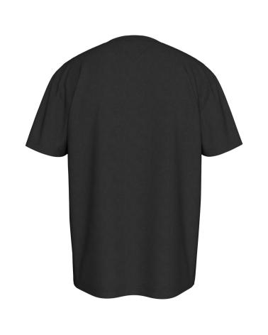 T-SHIRT TOMMY HILFIGER AVEC LOGO NOIR POUR HOMME NEGRO