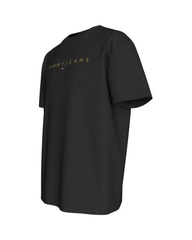 T-SHIRT TOMMY HILFIGER AVEC LOGO NOIR POUR HOMME NEGRO