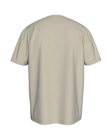 T-SHIRT TOMMY HILFIGER AVEC LOGO SABLE POUR HOMME BEIGE