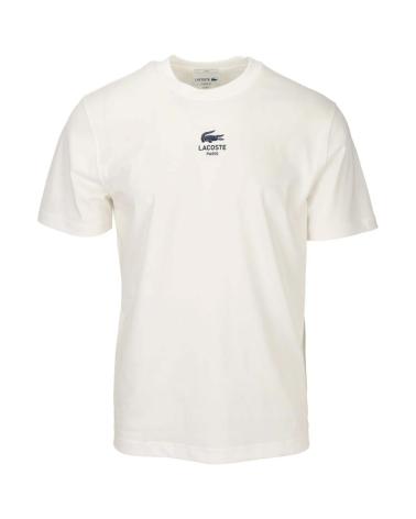 T-SHIRT LACOSTE BLANC CLASSIQUE BLANCO