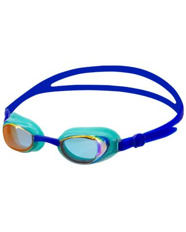 JOLUVI MIRRORED SWIMMING GOGGLES BLUE AZUL