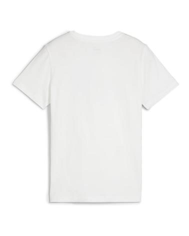 T-SHIRT PUMA ESSENTIALS 2 LOGO LAB SUMMER BIANCA 678988 BLANCO