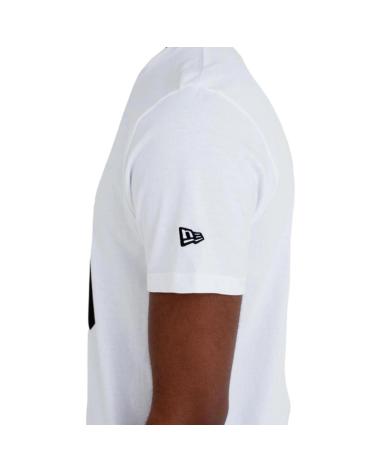 -NEW-ERA-T-SHIRT NEW ERA MLB NEW YORK YANKEES BIANCA CON LOGO NERO 60416-WHI-BLK