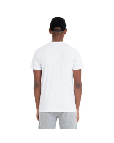 -NEW-ERA-T-SHIRT NEW ERA MLB NEW YORK YANKEES BIANCA CON LOGO NERO 60416-WHI-BLK