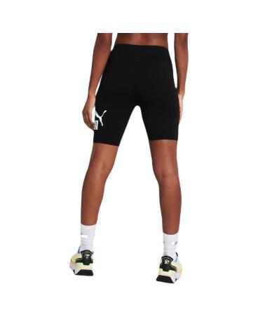 PUMA ESS 7 LOGO CYCLING SHORTS BLACK 848347-01 NEGRO