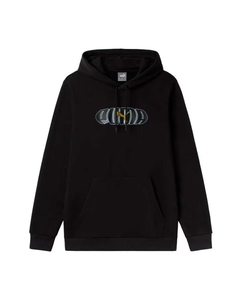 SWEAT À CAPUCHE PUMA AVEC GRAPHIQUE FRONTAL POUR HOMME 1