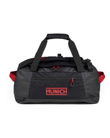 MUNICH BORSA SPORTIVA CONVERTIBILE TEAM GYM SPORTS 2.0 - NERO/ROSSO - 27 LITRI NEGRO