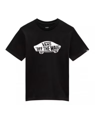 T-SHIRT NOIR À MANCHES COURTES VANS OFF THE WALL LOGO CLASSIQUE NEGRO
