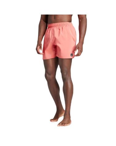 -ADIDAS-BANADOR-SOLID-CLX-SHO-SL-CORAL-SWIM-SHORT-IR6223-NARANJA
