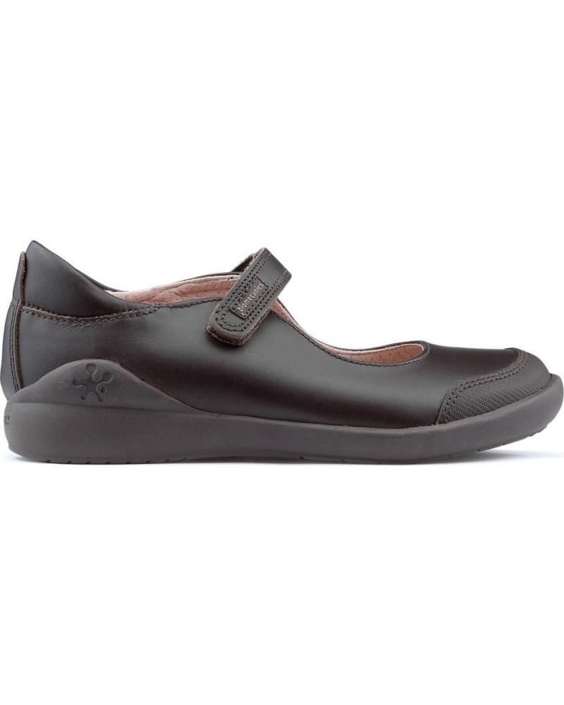 Ballerinas für Mädchen GARVALIN ZAPATOS COLEGIALES MARRON
