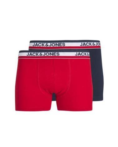 PACK BOXER ADERENTI JACK & JONES 12234532 ROSSO ROJO