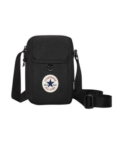 BOLSA TIRACOLO CONVERSE CHUCK TAYLOR PRETA NEGRO